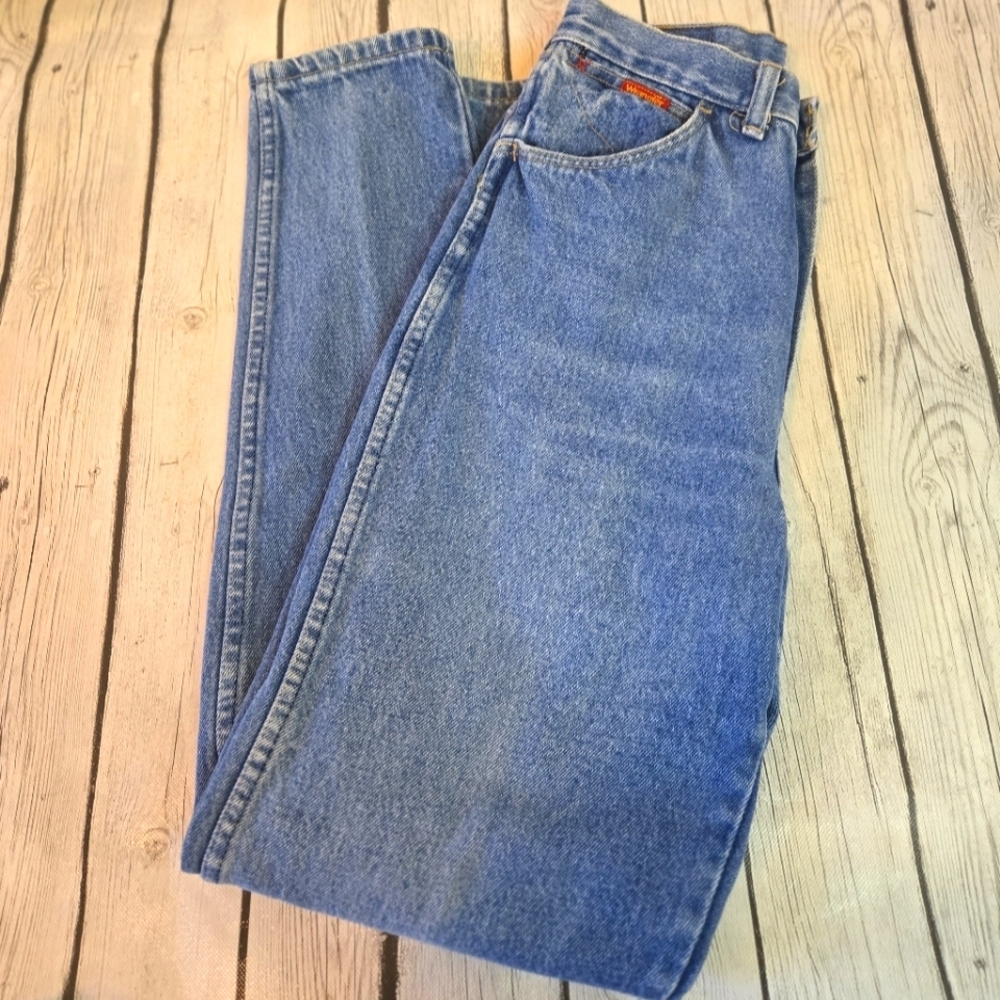 Vintage Wrangler Jeans 9x32 Womens Made in USA Straight Leg Excellent Condition